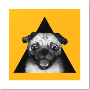 Pug Posters and Art